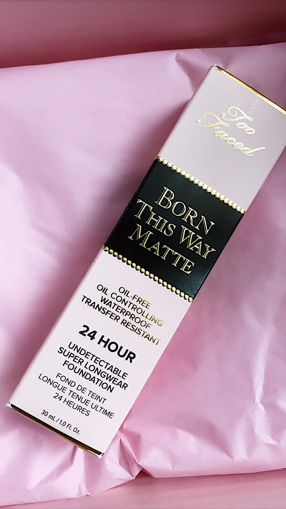 New Too Faced Born This Way Matte Foundation! + Review!
